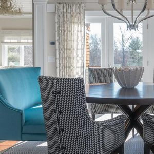 Gale Michaud Interiors interior design project - Black Rock - Dining Room