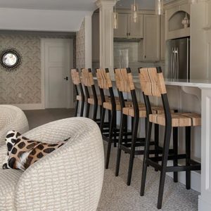 Gale Michaud Interiors interior design Man Cave - Bar Area