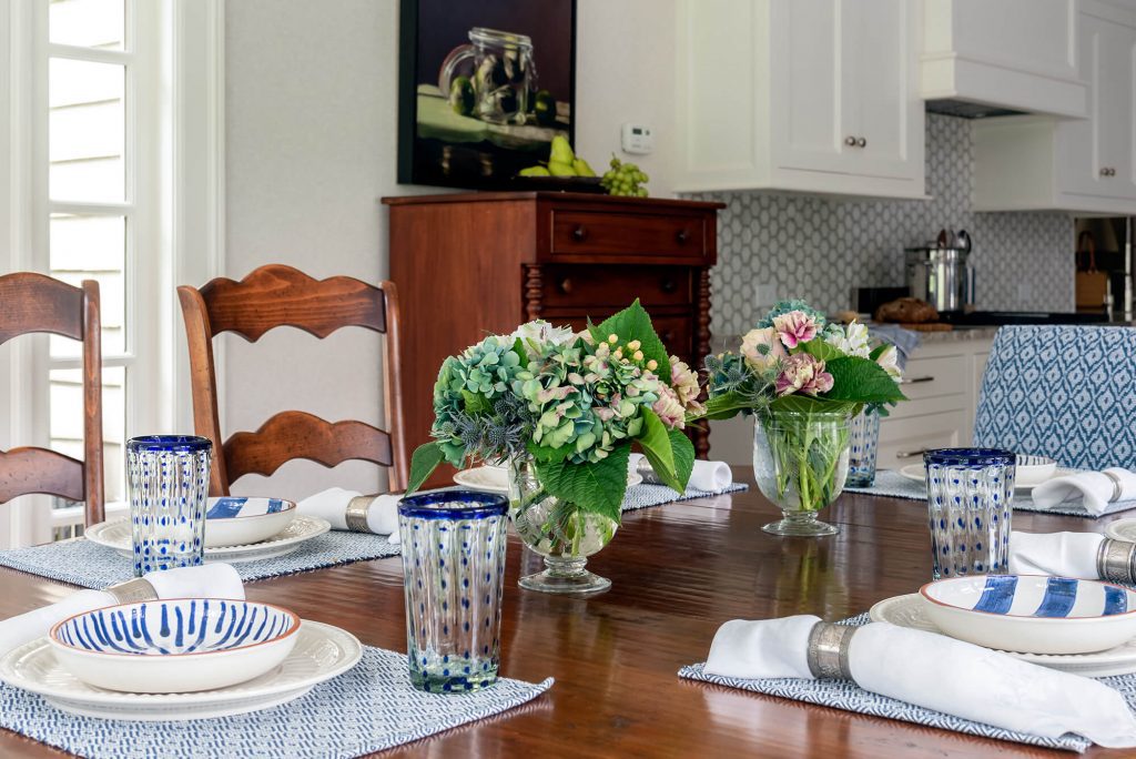 kitchen detail from Crisp Casual Interior Design Project by Gale Michaud Interiors