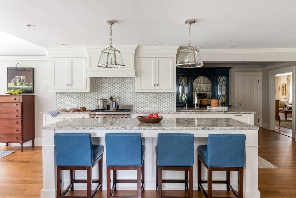Kitchen from Crisp Casual Interior Design Project by Gale Michaud Interiors