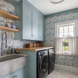 Gale Michaud Interiors - interior design project "Everwind" laundry room design
