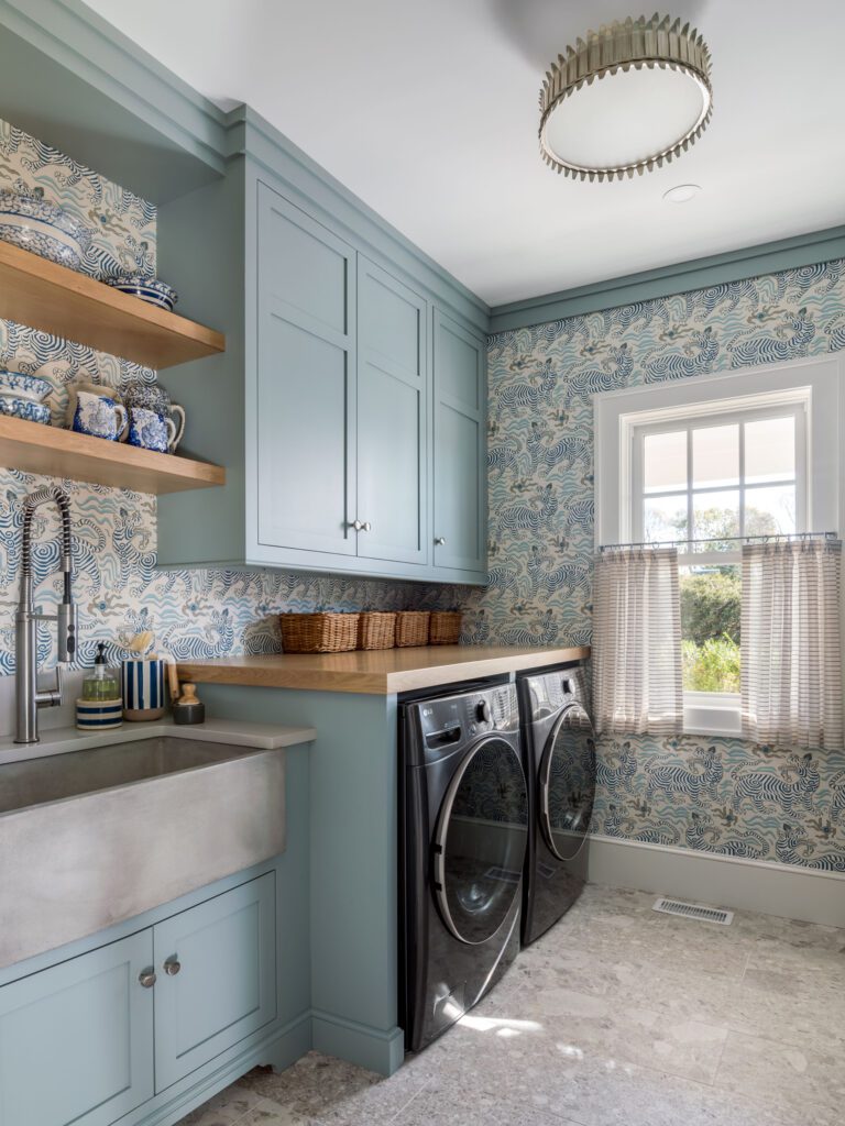 Gale Michaud Interiors - interior design project "Everwind" laundry room design