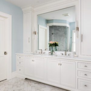 Gale Michaud Interiors - interior design project "Everwind" master bath design