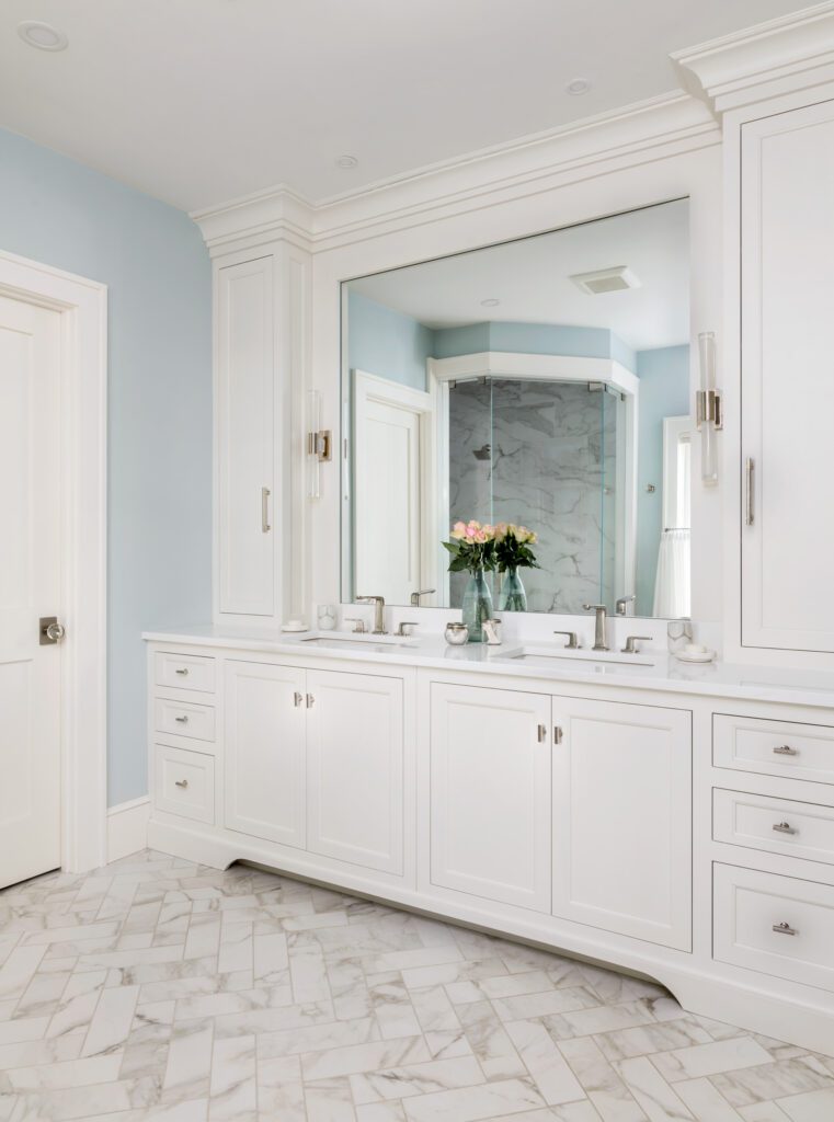 Gale Michaud Interiors - interior design project "Everwind" master bath design