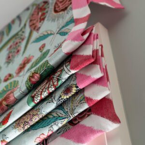 Gale Michaud Interiors - interior design project "Everwind" custom pillow fabric
