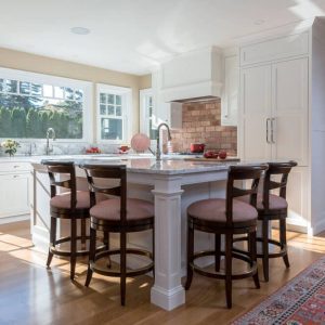 open concept kitchen - interior design by Gale Michaud Interiors