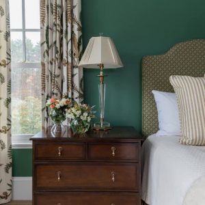 master bedroom interior design by Gale Michaud Interiors