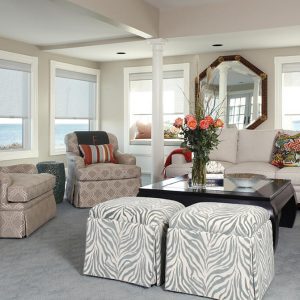 Gale Michaud Interiors - waterfront sitting room